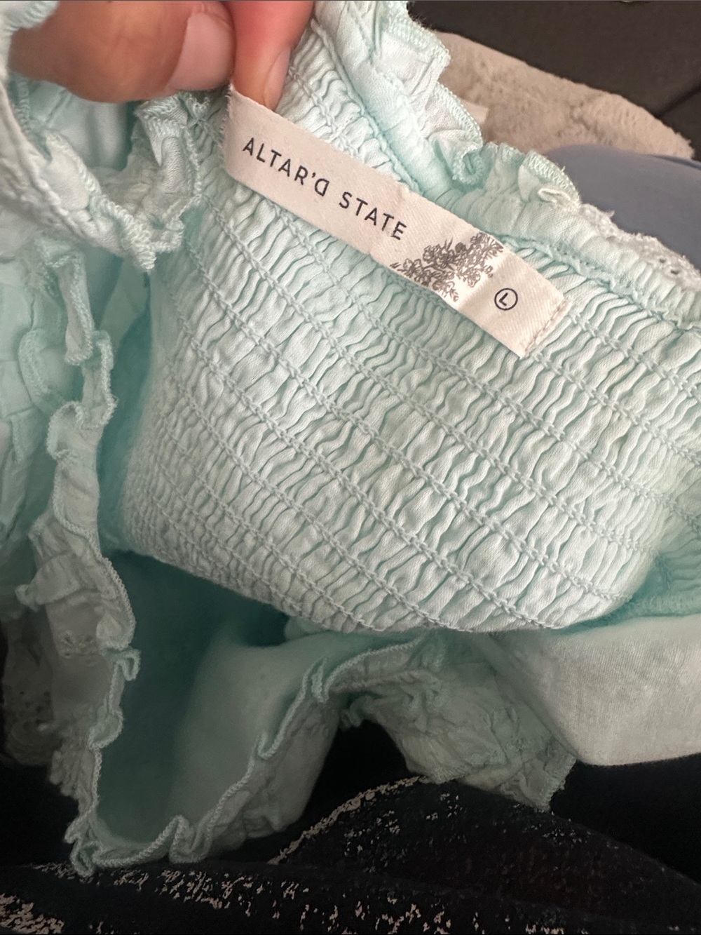 Altar’d State Ariel Ruffle Mini Dress - Picture 5 of 7